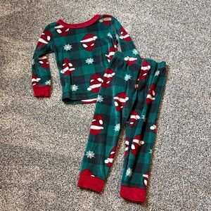 Snuggly Soft Spiderman Christmas Pajamas